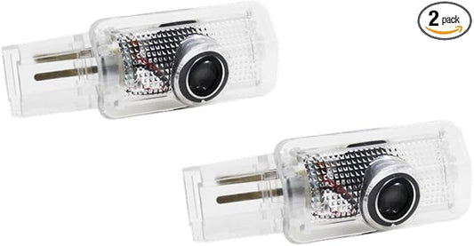2 Pcs Non-Fading MB Door Light Logo, Projector Welcome Lamp Door Light Puddle lights Kit Compatible with Accessories X164 W164 W251 R300 R320 R350 R400 R500 R63 (R Class, W251 2007–2017)