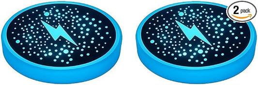 Mandark LED Car Cup Holder Lights, 2PCS Waterproof 7 Colors Changing Vehicle USB Charging Coaster Pad, Auto Interior Atmosphere Lamp Cup Mat Accessories, Universal for SUV Sedan Truck (Flash)