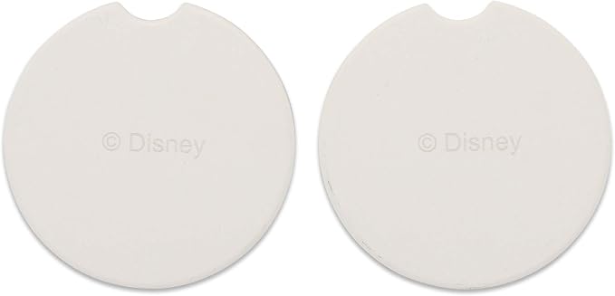 Disney The Nightmare Before Christmas Jack and Sally Ceramic Car Coasters | Fun Auto Coasters, Set of 2 for Car or Truck