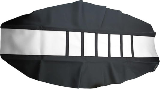 Motorcycle Universal Seat Cover Non-Slip Suitable Rubber Striped Seat Covers Soft for CRF150F CRF230F CRF250F CRF250R YZ125 YZ250 KX60 KX65 KX80 KX85 KX125 Dirt Pit Bike Motocross Off Road Motorbike