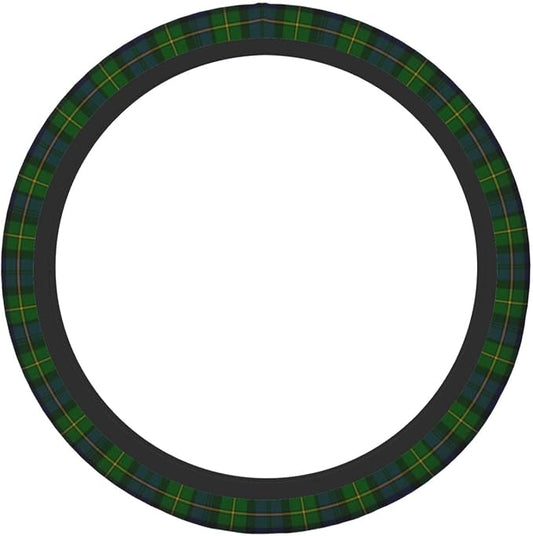 Thickened Elastic Steering Wheel Cover, Gordon Clan Tartan Plaid Ultra, Soft, Breathable, Fit for Cars, SUVs, Trucks, Stylish Comfortable Grip