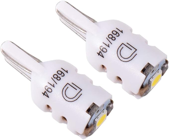 Diode Dynamics License Plate LEDs compatible with Ford F-150 2018-2024 (pair), 194 HP5 Pure White (5000K)