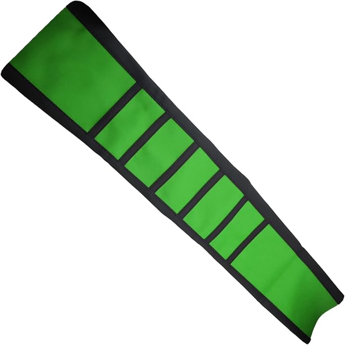 Motorcycle Universal Seat Cover Non-Slip Suitable Rubber Striped Seat Covers Soft For KX60 KX65 KX80 KX85 KX100 KX125 KX250 KX250F KX250R KX300 KX400 Dirt Pit Bike Motocross Off Road Motorbike