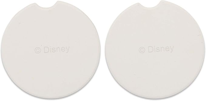 Disney Lilo and Stitch Tropical-Themed Ceramic Car Coasters - Fun Auto Coasters - Set of 2 - Great Gift Idea