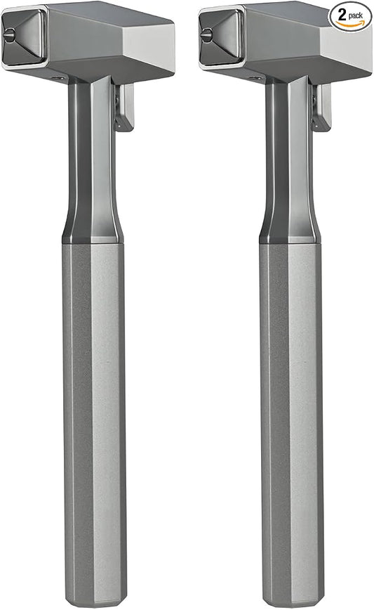 Window Breaker Seatbelt Cutter for Car, All-Metal Car Window Breaker Tool Safety Hammer Tungsten Carbide Hammer Tip Shatters Double-Layer Laminated Glass, 2 Pack Gray