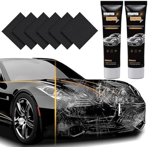 2026 Car Scratch Remover, Universal Fit Car Paint Scratch Repair Kit, Nano Sparkle Magic Cleaning Cloth for Minor Polish Scratch & Water Spots Remover for Vehicles