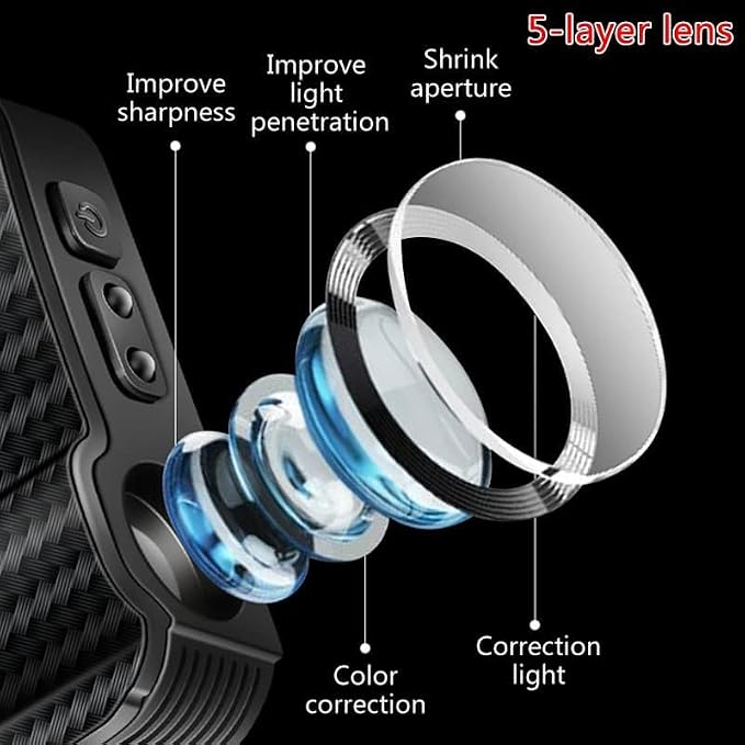 Custom Car LED Door Light Logo Projector Automobile Brand Logo Car Door Lights LED Ghost Shadow Light Projector for car Brand Series Compatible (Carbon Fibre, 2)