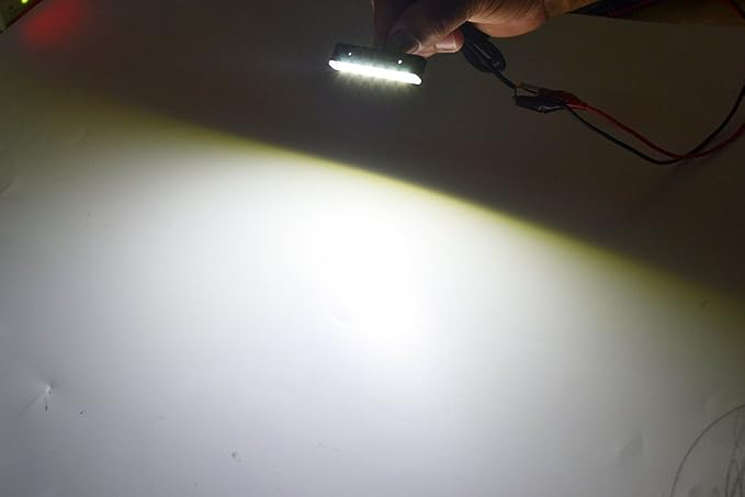 1Pcs 15 white Leds Led License Plate Light Waterproof Motorcycle Led Tail Light Trailer Light,Backup Light,Reverse Light,Side Marker Light for Motorcycle Scooter Bike ATV Car RV SUV