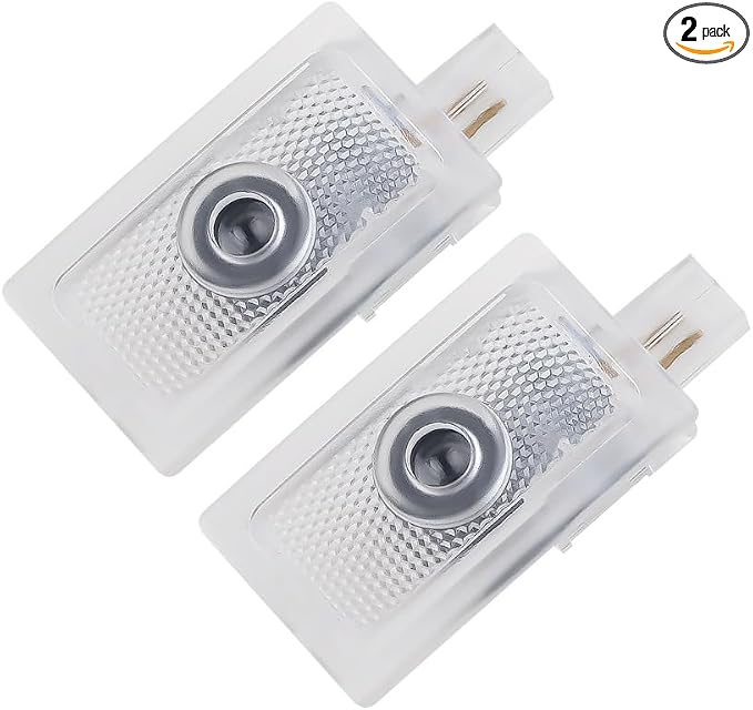 Car LED Logo Projector Puddle Door Lights for Dodge Charger 2006-2023, 2008-2015 Challenger Accessories, No Fade 4K-HD Welcome Lights, 2 Pack
