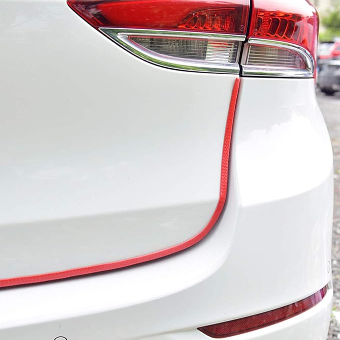 Garneck Car Door Edge Guards Rubber U Shape Edge Trim Seal Strips Protector Car Door Edge Protection for Car Auto Vehicle 10M