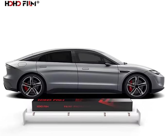 HOHOFILM TPU PPF Hydrophobic Clear Paint Protection Film Self Healing Car Clear Glossy Wrap Film (Matte, 60" x49ft(Whole roll))
