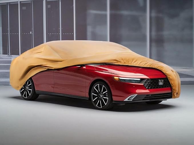 Heavy Duty Outdoor Car Cover Custom Fit for 2008-2026 Accord,Windproof All Weather Waterproof Sun Rain UV Dust Snow Protection Outdoor Car Covers