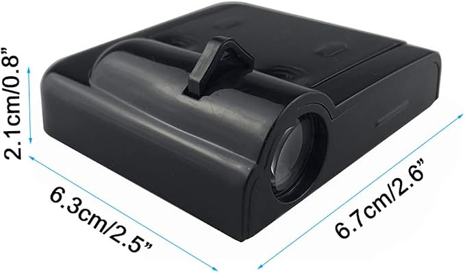 2Pcs Custom Logo Wireless LED Projector Car Door Welcome Lights | Custom photo/text/pattern, wireless no wiring, auto on/off with doors, easy install, fits most cars, HD projection logo light
