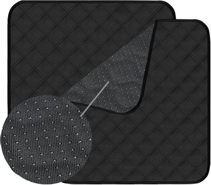 Waterproof Incontinence Chair Pads Absorbent Seat Protector Pads for Adults Reusable Pee Pads for Incontinence Non-Slip Soft Durable Washable Underpads 3 Pack 21"X22"