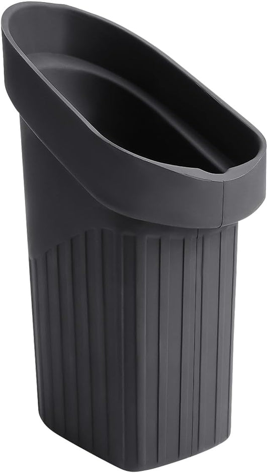 Ruiya Door Trash Can for Tesla Model Y 2025-2026/Model 3 2024-2026,Waterproof Silicone Auto Garbage Can Portable Door Built-in Trash Bin, Interior Accessories for Model Y/3