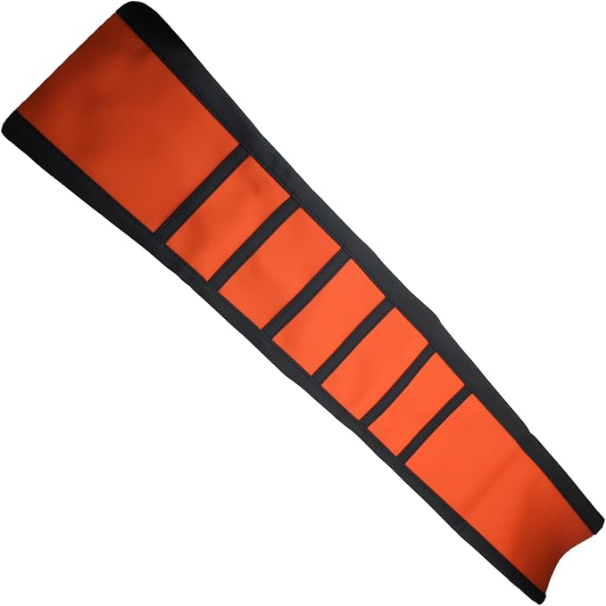 Motorcycle Universal Seat Cover Non-Slip Suitable Rubber Striped Seat Covers Soft for CRF150F CRF230F CRF250F CRF250R CRF450F CRF 150F 230F 450F 450R Dirt Pit Bike Motocross Off Road Motorbike