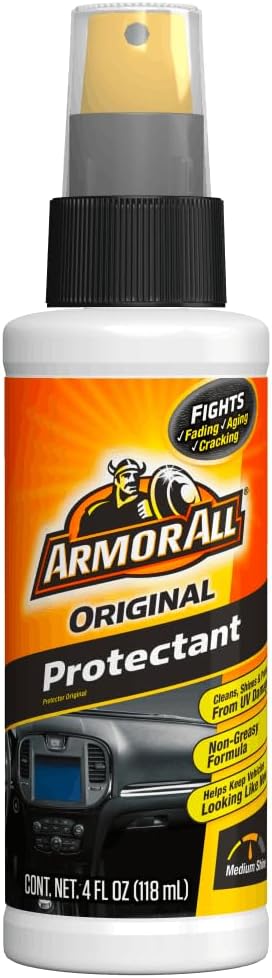 Armor All Original Protectant Spray by Armor All, Car Interior Cleaner with UV Protection to Fight Cracking & Fading, 4 Oz