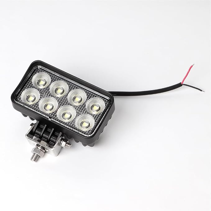 Exzeit 64W Led Tractor Work Lights, 5600Lms Led Truck Work Lights Flood Light fits Farm Tractor Engineer Truck ATV, 12/24V