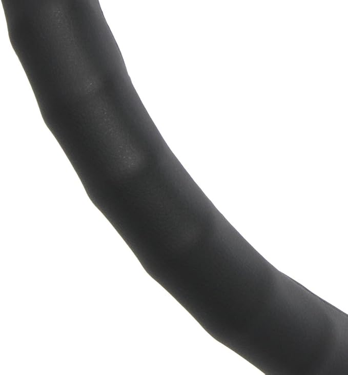 BDK Genuine Leather Ergonomic Non-Slip Grip Car Steering Wheel Cover Standard Size 14.5 to 15 inch