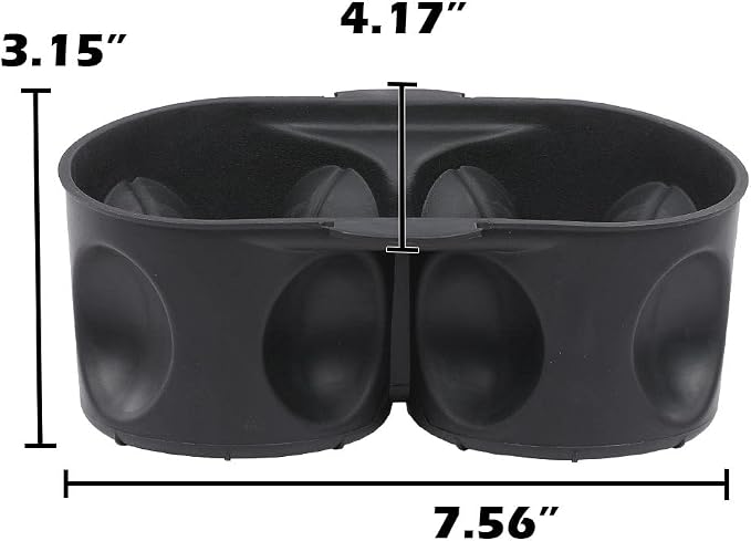 PIT66 Cup Holder Compatible with Chrysler Town & Country 2011 2012 2013 2014 2015 2016/ Dodge Grand Caravan 2011-2020 1WV70DX9AA