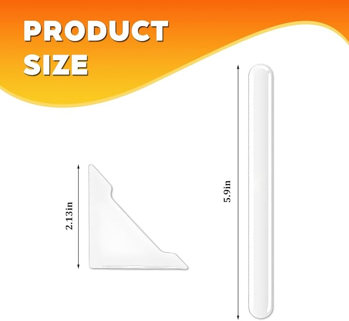8PCS Transparent Car Door Edge Guard, Anti-Collision Vehicle Door Edge Corner Scratch Protector, Automotive Side Corner Trim Protection Cover Decal, Universal for Truck SUV Van