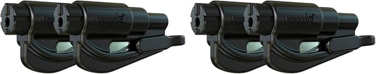 resqme The Original Compact Emergency Keychain Car Escape Tool, Seatbelt Cutter and Window Breaker, Made in USA, Pack of 2