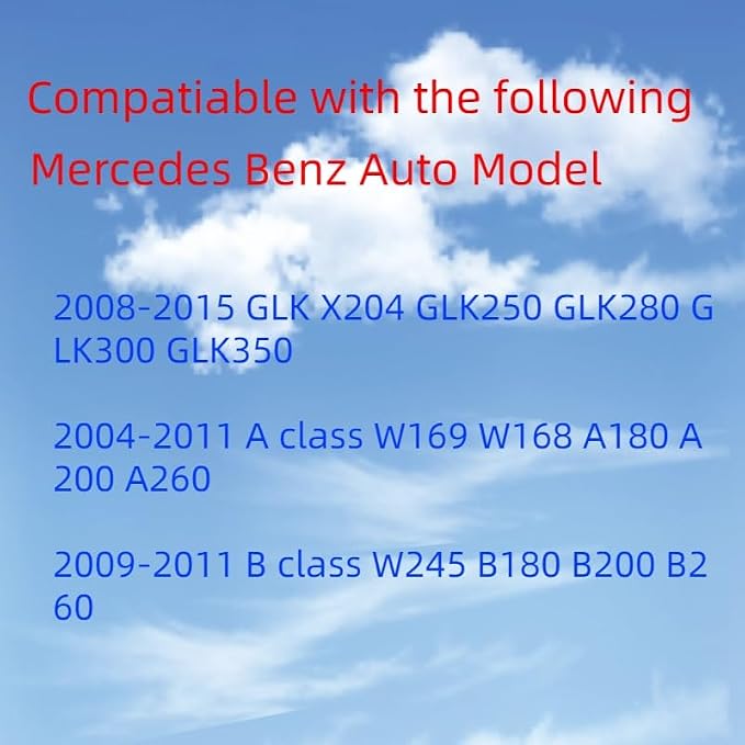 2pc Car Door LED Logo Projector Lights, Welcome Shadow Lamp, Automotive Step Light Compatible with auto 2008-2015 GLK X204 2004-2011 A class W169 W168 2009-2011 B class W245 (GLK)