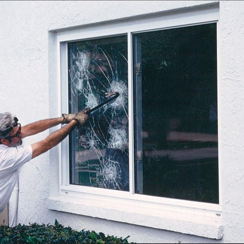 VViViD Clear Protective 4Mil Vinyl Window Glass Wrap Shatterproof Security Film 17.75 Inches x 60 Inches Roll