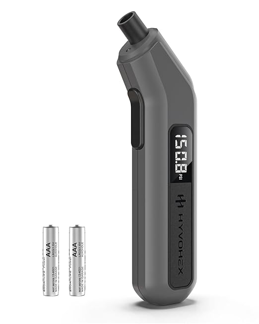 Tire Pressure Gauge Digital 200 PSI, HYVOHEX Tire Gauges for Tire Pressure with AAA Batteries, Visual LED Display Tire Gauge with Backlight, Digital Tire Gauge for Car Truck Motorcycle Bicycle (Grey)