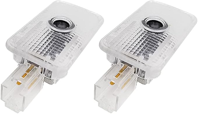 2 pcs Non-Fading LED Car Door Logo Lights Courtesy Projector Laser Welcome Light Ghost Shadow Forester Outback Ascent Legacy Accessories Puddle lamp Compatible with Forester Outback Ascent Legacy