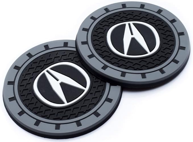 Cup Holder Insert Coaster Fit Acura CDX NSX RDX RLX TLX TLX-L,Anti Slip Car Cup Coaster Interior Accessories