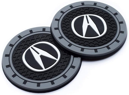 Cup Holder Insert Coaster Fit Acura CDX NSX RDX RLX TLX TLX-L,Anti Slip Car Cup Coaster Interior Accessories
