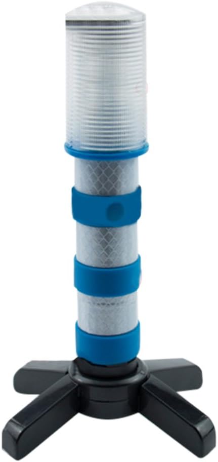 Encell Set of 2 LED Road Safety Flares Roadside Emergency Warning Signal Beacon,Blue