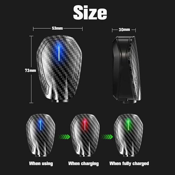 2x Custom Car Door LED Logo Projector Lights,Rechargeable Wireless Car Door Step Courtesy Welcome Shadow Ghost Lights Carbon Fiber Car Door Lights Fit for All Cars