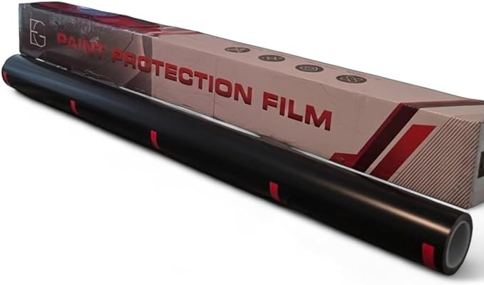 CYBERSKIN Shield BY EG Film-Matte Black PPF - TPU Paint Protection Film, 8.5 Mil Thickness, 60" x 10ft Roll - Self-Healing & Anti-Scratch