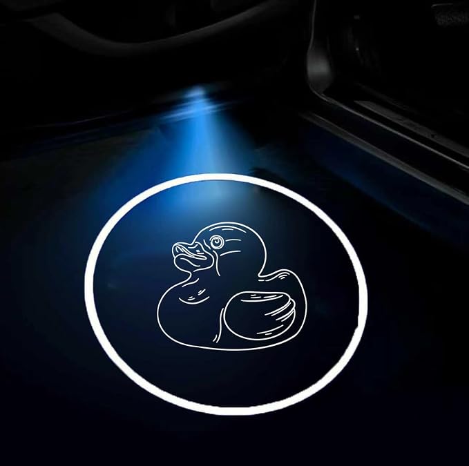 2PCS Car Door Light Projector Wireless Ghost Shadow Lamp Ffit for Jeep Duck Car Accessories