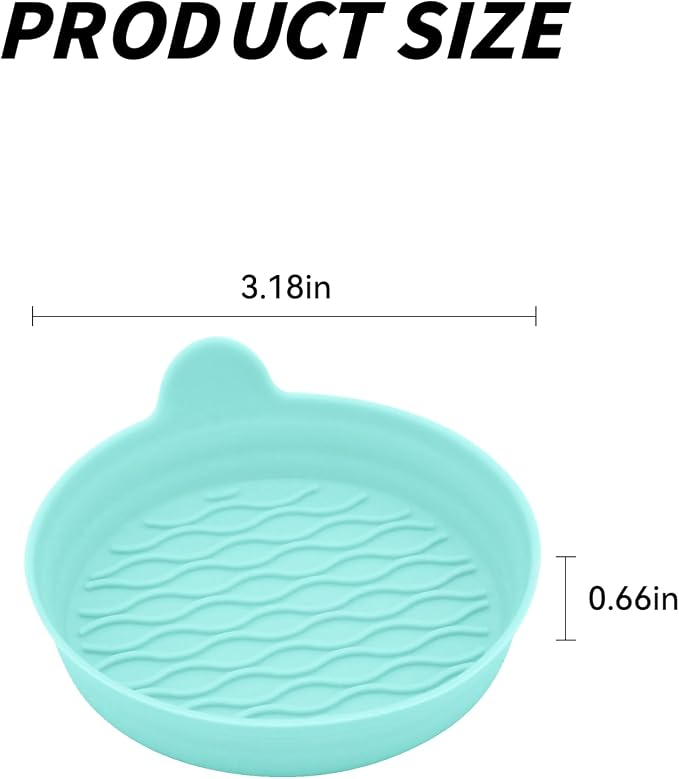 4PCS Car Cup Holder Coasters, Universal Silicone Non-Slip Insert Cup Coasters, Soft Wave Pattern Cup Holders, Car Interior Accessories for SUV, Truck, RV (Green)