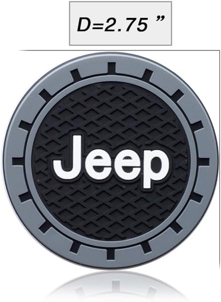 Cup Holder Insert Coaster Fit Jeep,Anti Slip Car Cup Coaster Interior Accessories