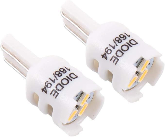Diode Dynamics License Plate LEDs compatible with Ford F-150 2018-2024 (pair), 194 HP3 Natural White (4000K)