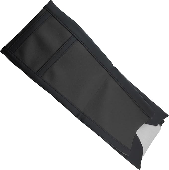 Universal Motorcycle Seat Cover Non-Slip Suitable Rubber Striped Seat Covers Soft for YZ125 YZ250 YZ450F WR250F WR450F TTR230 YZ TTR WR 125 250 Dirt Pit Bike Motocross Off Road Motorbike (Black)