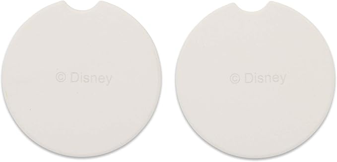 Disney Winnie the Pooh and Friends Ceramic Car Coasters | Fun Auto Coasters, Set of 2 for Car or Truck