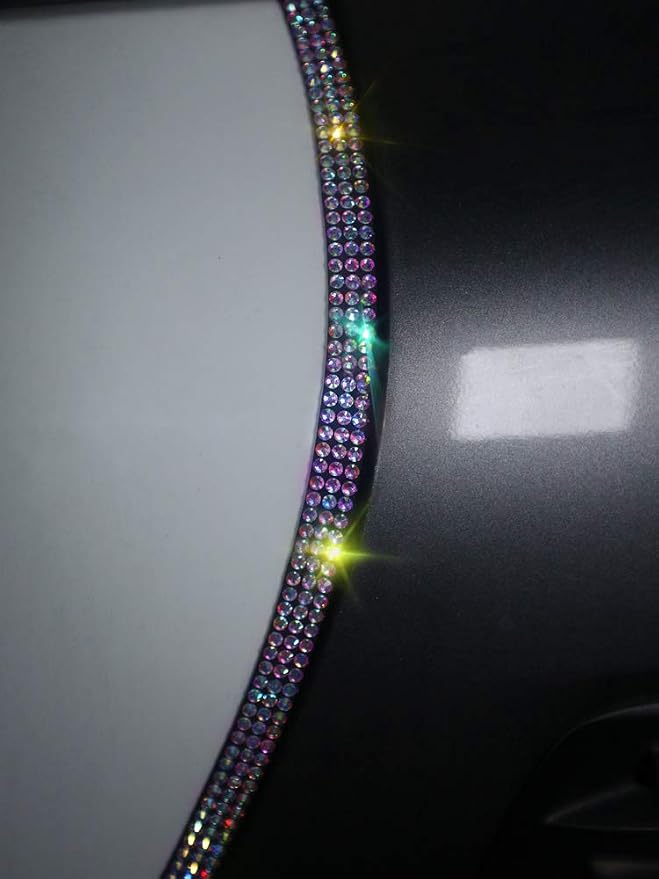 eing Door Edge Anti-Scratch Sticker Door Crash Bumper Crystal Bling Protection Tape Rubber Strip Sticker,Car Door Protector,Car Door Guard,Car Door Protection,90cm/35.4" Each One,4Pack/Set,Multicolor