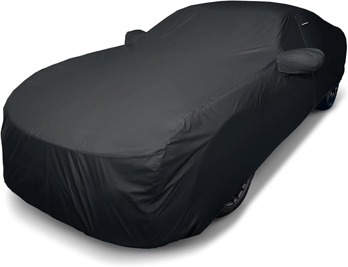 iCarCover 30-Layer Premium Car Cover Waterproof All Weather Rain Snow UV Sun Protection, GR Supra, Lexus SC, Porsch e Cayman, Boxster 718, 911, 350Z, Size C30 (See Size Chart), Sedan/Coupe - Black