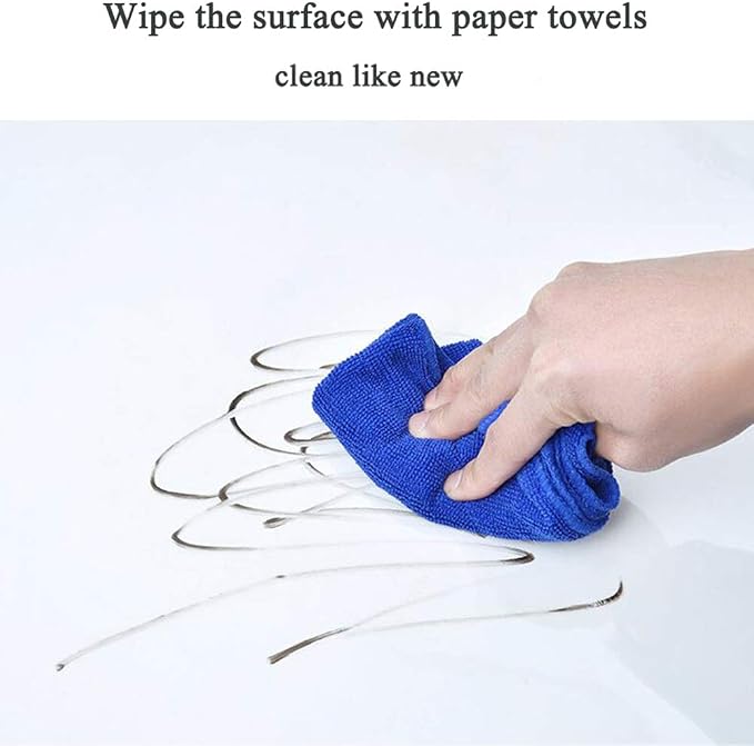 CiCiwind 17.7" x 16.4' Contact Paper Clear Contact Paper Glossy Self Adhesive Film Covering Removable Protective Film Contact Paper Shelf Drawer Liner Transfer Tape Roll