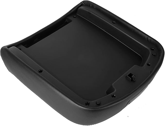 LCWRGS Center Console Lid Black Armrest Cover Replacement for 2007-2014 Chevy Silverado/Tahoe/Suburban/Avalanche | GMC Sierra/Yukon/Yukon XL, Replaces 15217111