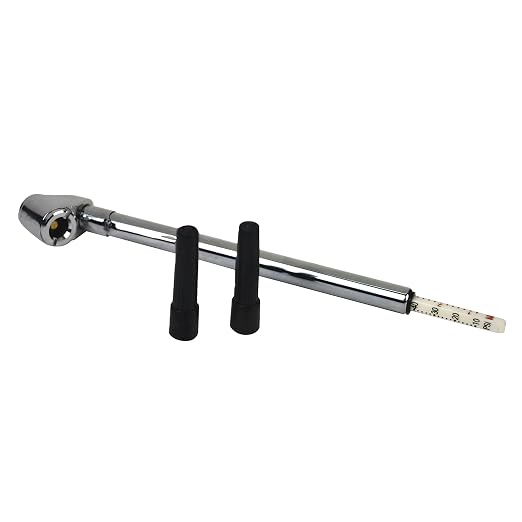Slime 2016-A Tire Gauge, Dual Head, Pencil, 10-120 psi, includues Valve Extensions
