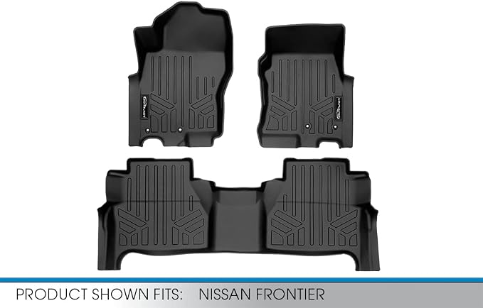 SMARTLINER Floor Mat Set for 2022-2025 Nissan Frontier