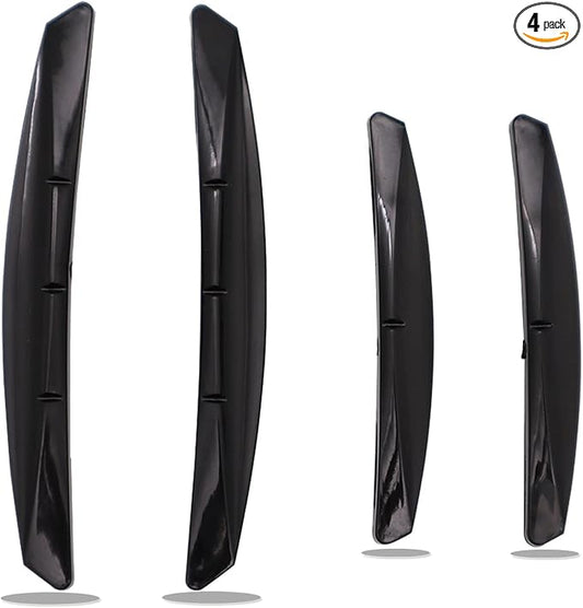 AUTOXBERT 4Pcs Car Door Edge Guards Moulding Trim Edge Anti-Collision Strip Scratch Guard Car Door Protector for Most Cars (Black)