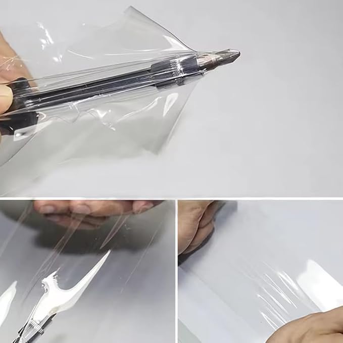 HOHOFILM TPU PPF Hydrophobic Clear Paint Protection Film Self Healing Car Clear Glossy Wrap Film (X12 MAX, 60"X78")