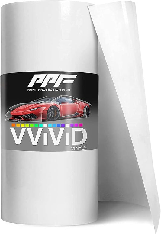 VViViD Gloss Paint Protection Film (12" x 10ft) Self Healing Wrap Guard